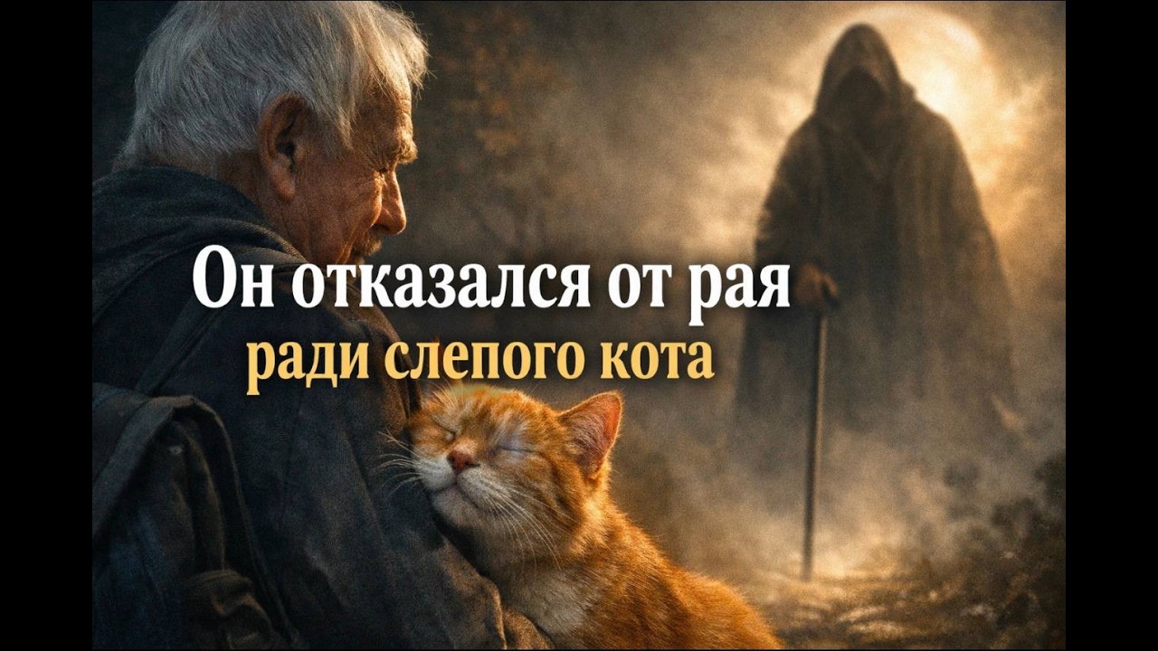 Он отказался от рая ради слепого кота | Трогательная история о любви и выборе