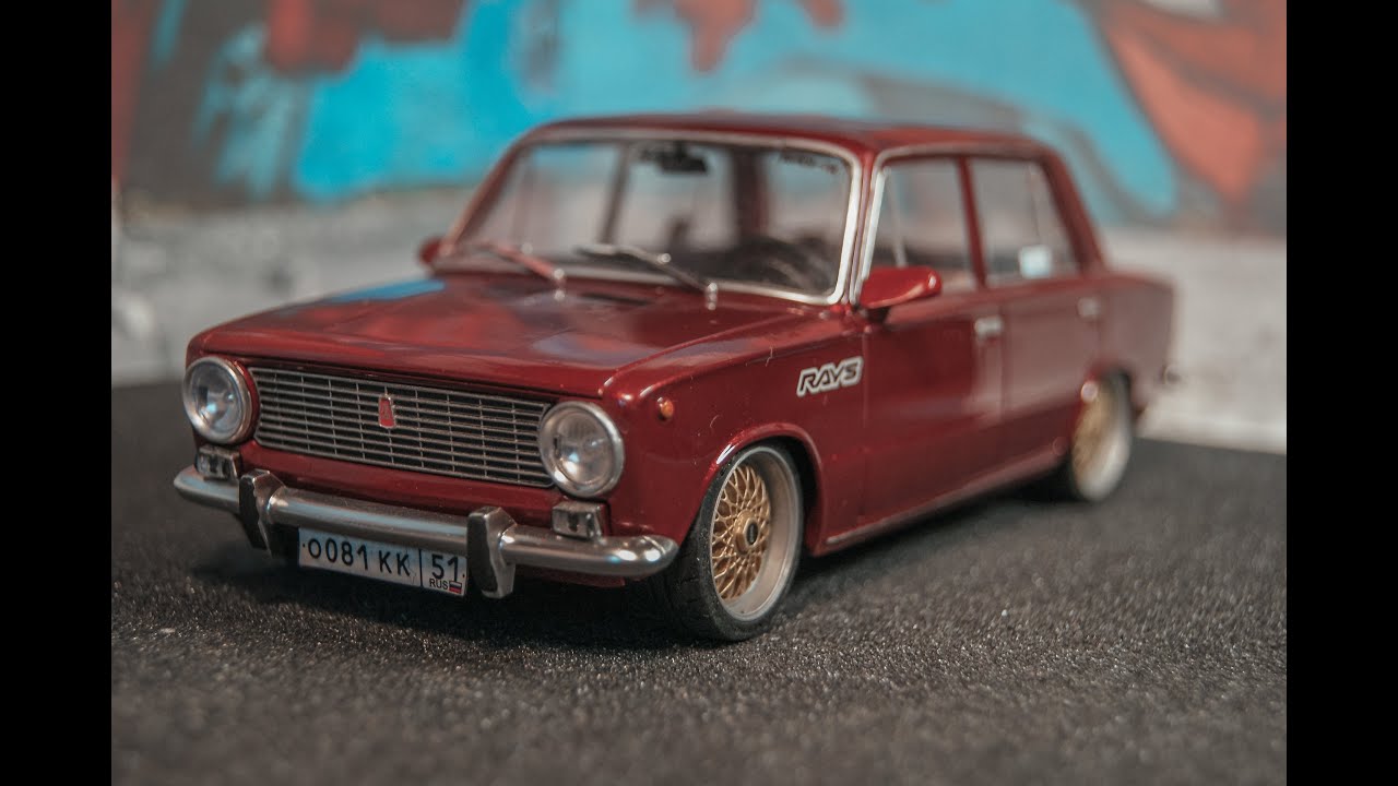 Тюнинг ВАЗ 2101 Hachette 1/24