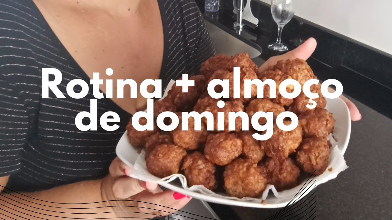 Minha Rotina  + Almôndegas com pão dormido receita de vó