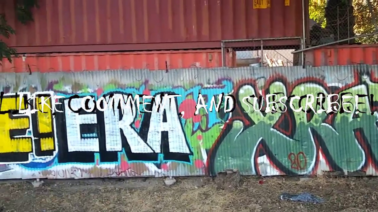 Live For Graffiti - Northridge Metro Station - Los Angeles Graffiti