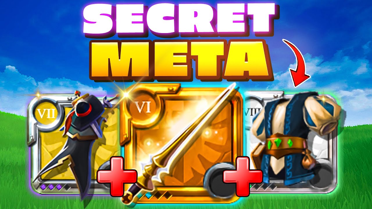 Эта старая мета-сборка слишком сломана!👑Albion Online Соло PvP