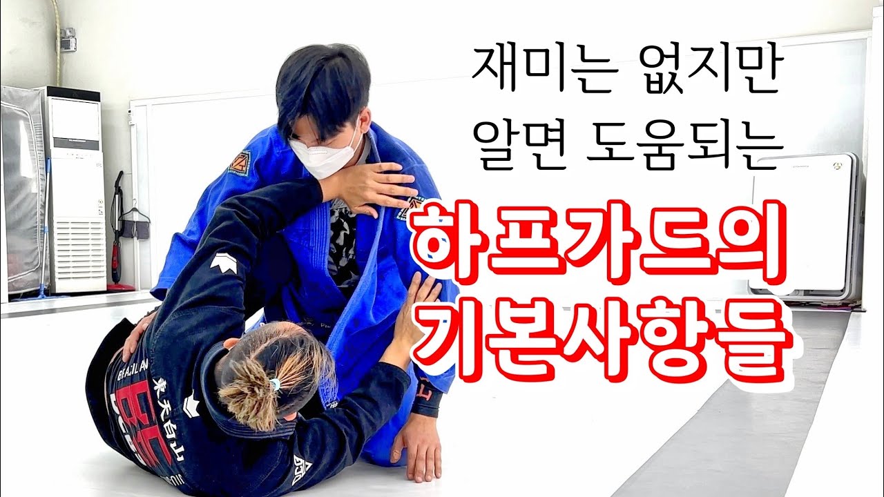 재미는 없지만 알면 도움되는 하프가드의 기본사항들 #하프가드