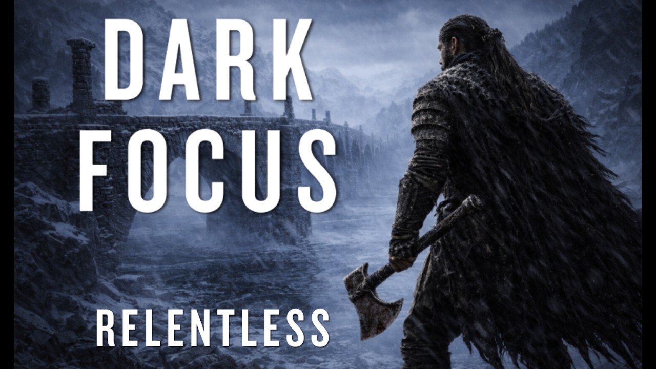 Nordic Metal for Relentless Focus | DARK FOCUS – 2 Hours Instrumental Deep Work & Mental Endurance