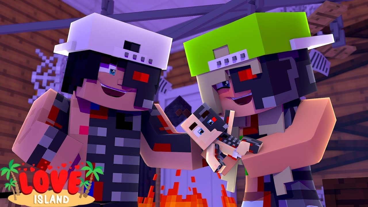 RAVEN HAS A ROBOT BABY WITH ANOTHER GIRL | Minecraft Love Island | Little Kelly