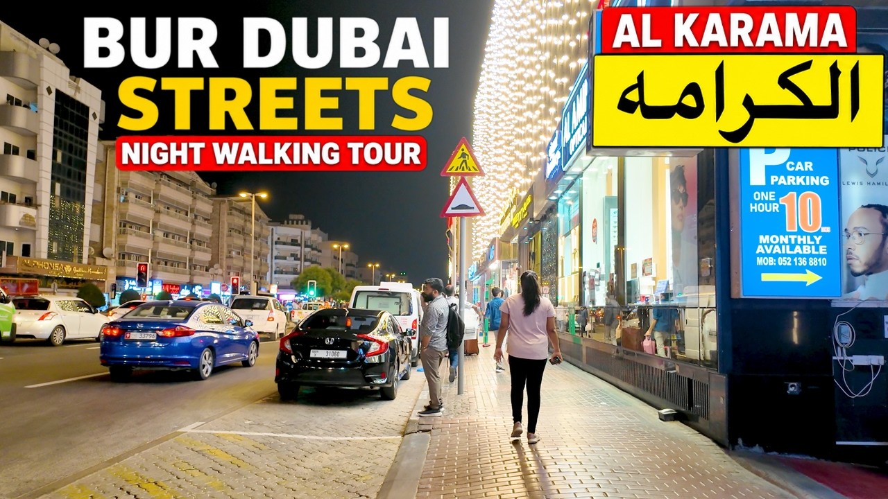 Bur Dubai Streets | Al Karama Markets | Dubai Evening Walking Tours