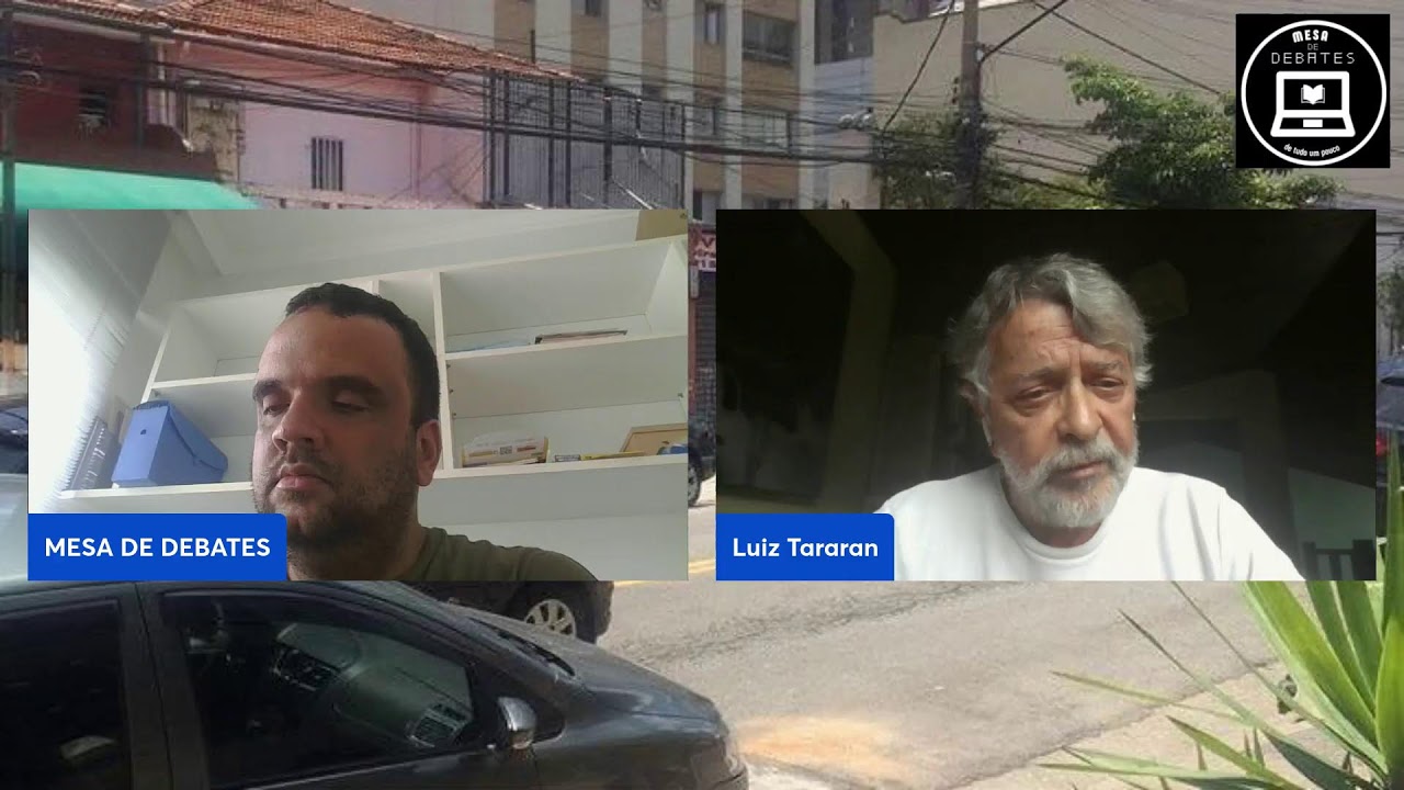 Mesa de debates apresenta: Bate papo com o Taranã