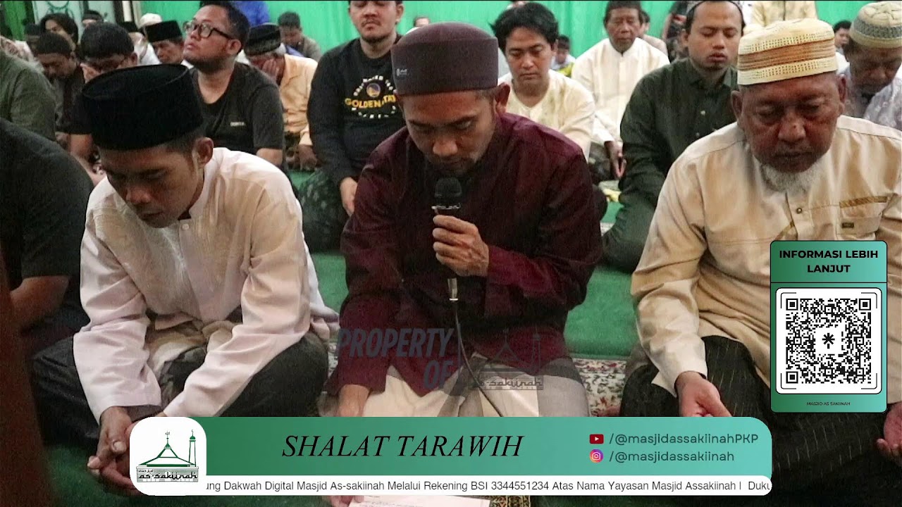 Masjid As - Sakiinah | Shalat Tarawih Malam 03 Ramadhan 1447 H