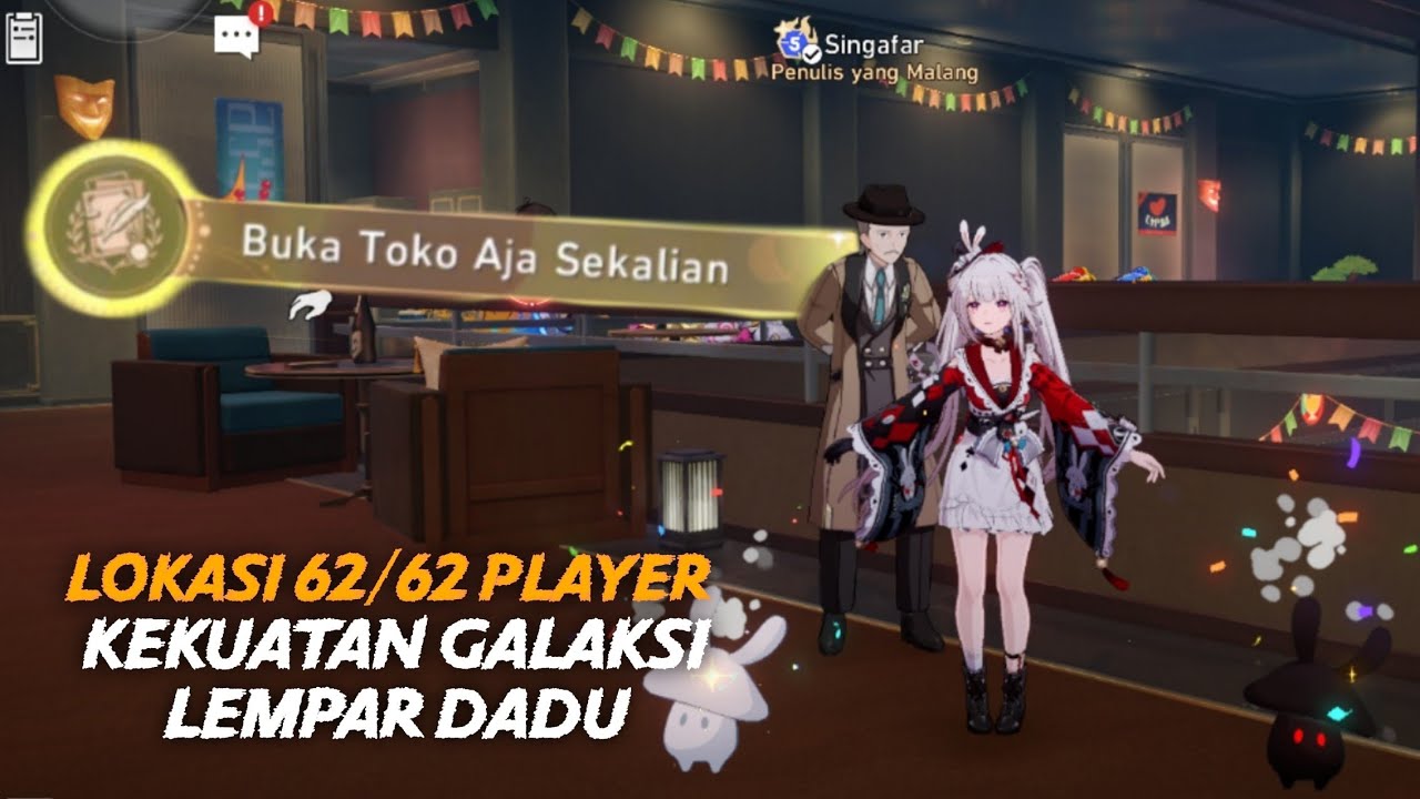 Lokasi 62/62 Player Kekuatan Galaksi Lempar Dadu | Honkai Star Rail Ver 4.0