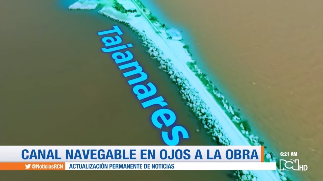 Ojos a la obra: así va el canal navegable de Barranquilla
