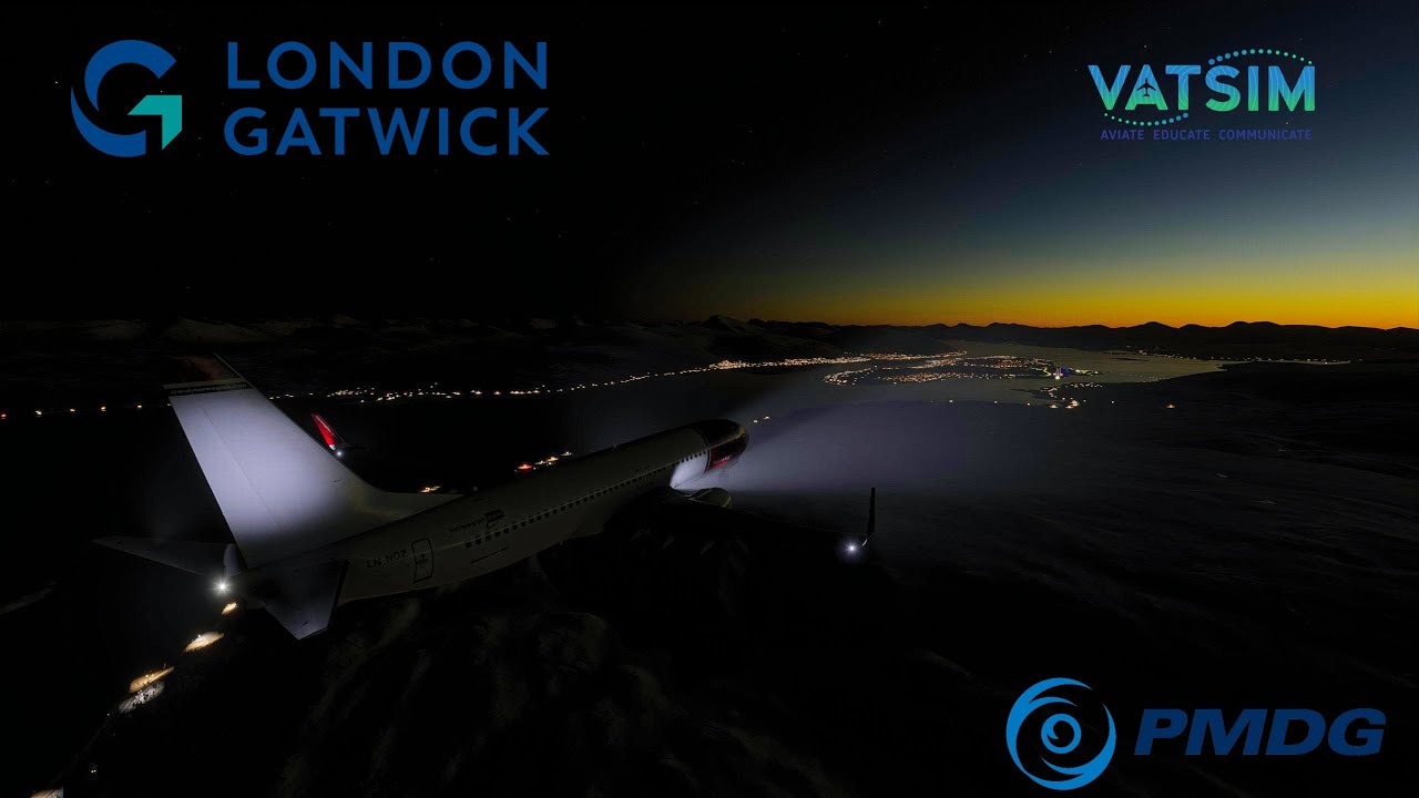 First Full Flight in the NEW PMDG 737 | STEEP APPROACH | EGKK-ENTC | MSFS 2024