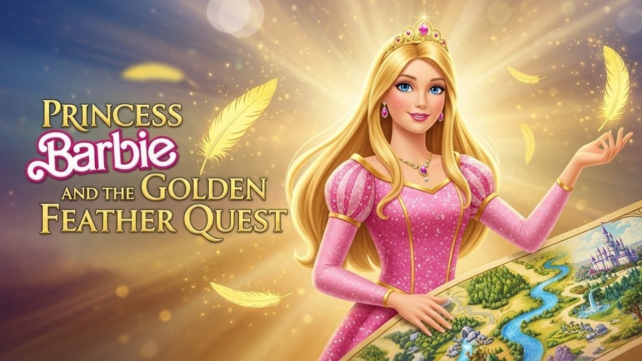 Princess Barbie and the Golden Feather Quest - Fairylands Stories - Barbie Stories #barbiestory