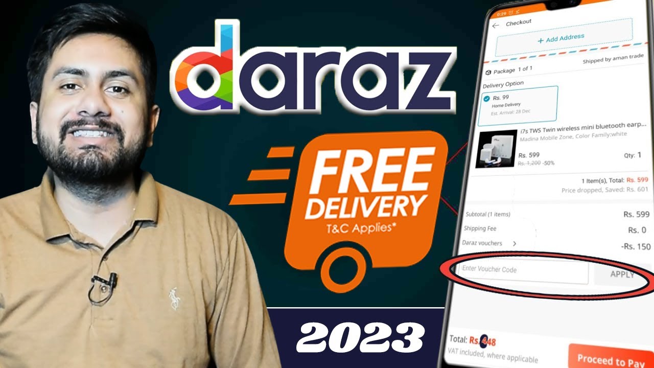 How to Get Free Delivery On Daraz in 2023