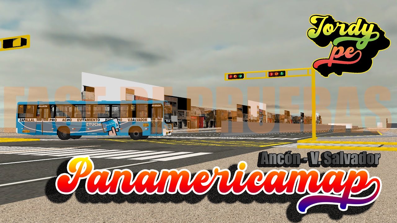 NUEVO MAPA (EN PRUEBAS) | Mapa Ancón - Villa Salvador PANAMERICAMAP | PRONTO