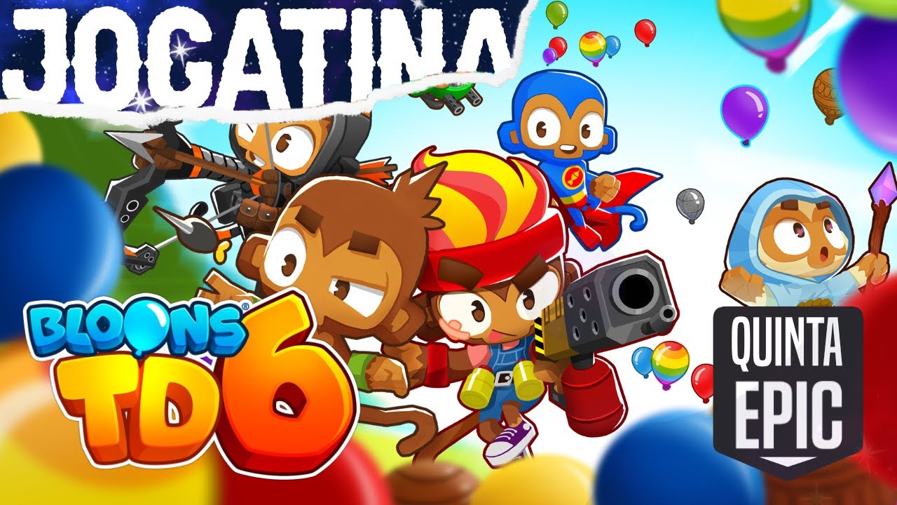 HOJE e dia da QUINTA EPIC testando o JOGUINHO grátis da semana - Bloons TD 6