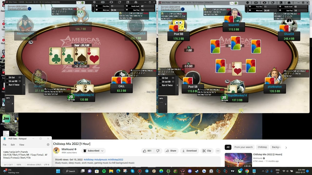 Last Session Of The Year! - 10 NL Blitz Poker on ACR