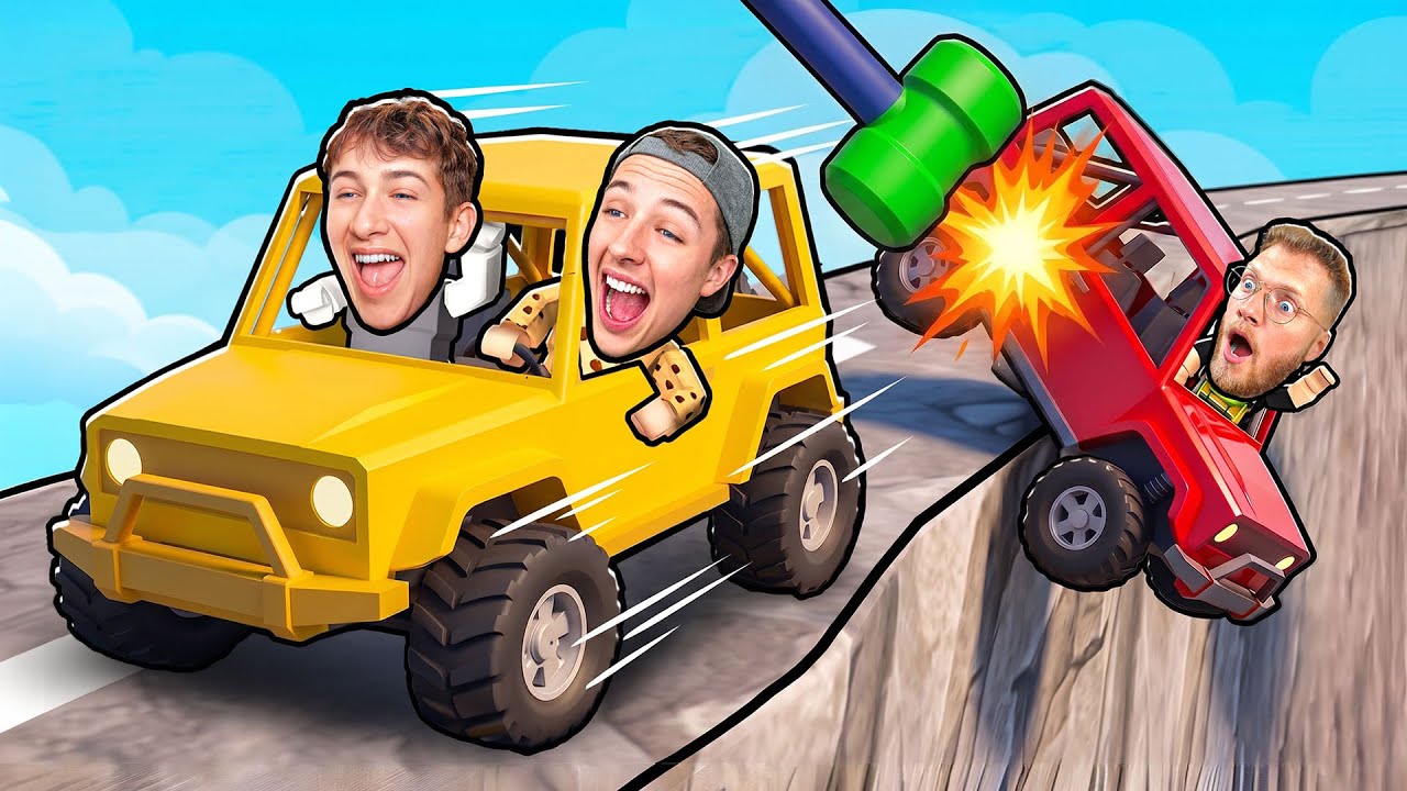 We Played The Craziest Car Racing Game!