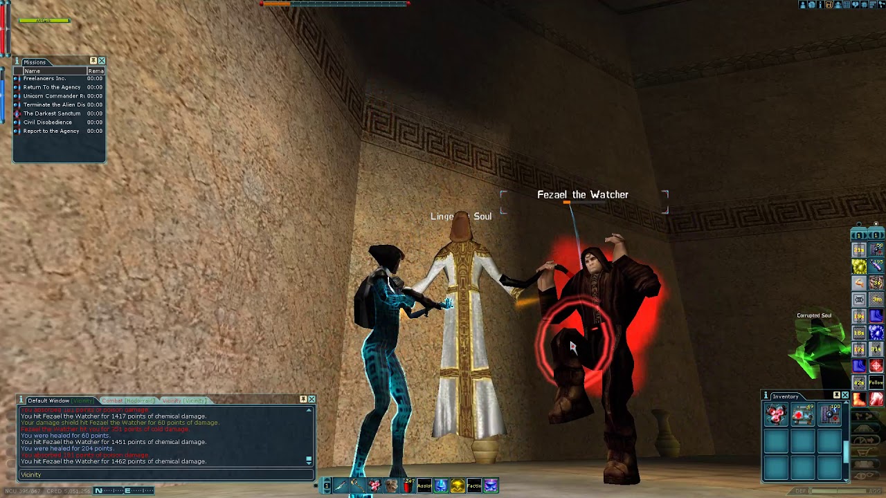Anarchy Online - ICC Daily Mission: The Darkest Sanctum (+ Inner Sanctum Key)