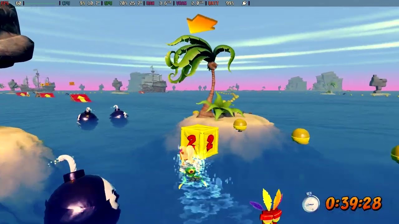 Crash 3 - Tell No Tales 1:09.73 - Beating TooneySA & WumpaLewis