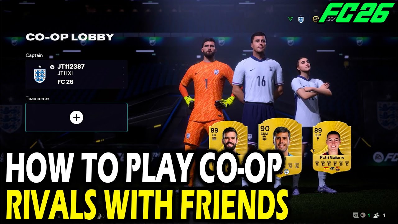 Как играть в режиме &laquo;Соперники&raquo; с друзьями в FC 26 Ultimate Team