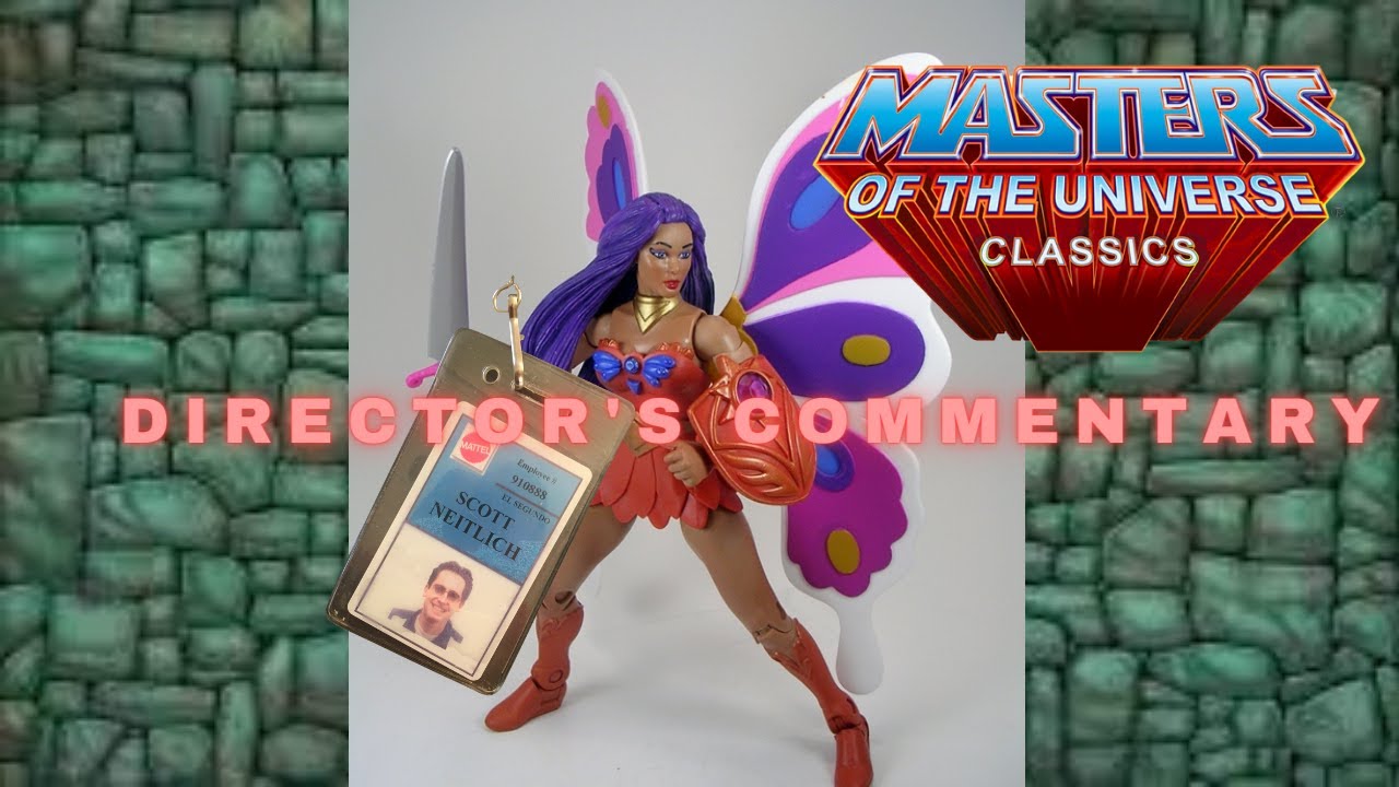 Who is Flutterina from the Masters of the Universe Classic toy line. Butterfly Fairy toy appeal