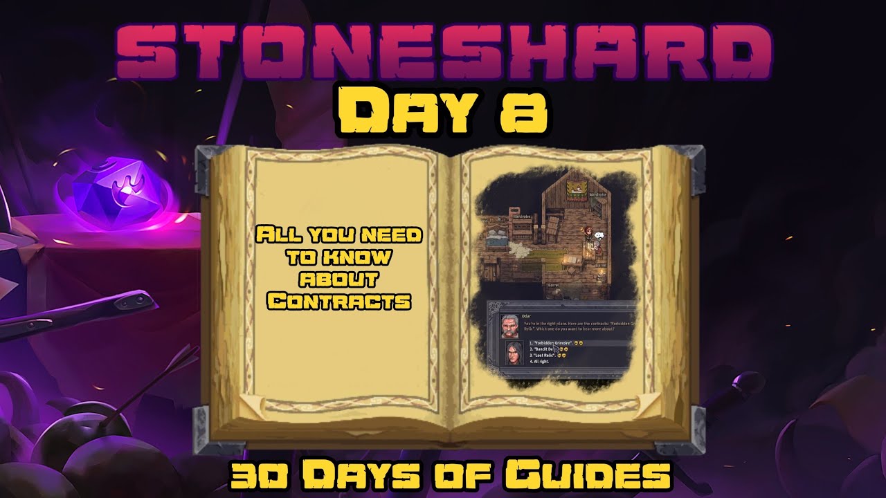 Всё, что вам нужно знать о контрактах! - Stoneshard - 30 дней руководств 8