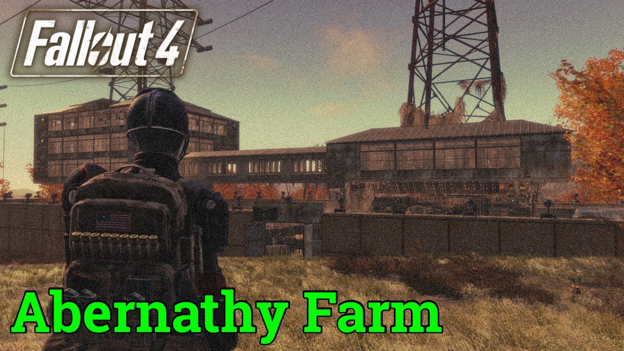 Abernathy Farm (Fallout 4 PS5) Settlement Building Enclave Outpost.