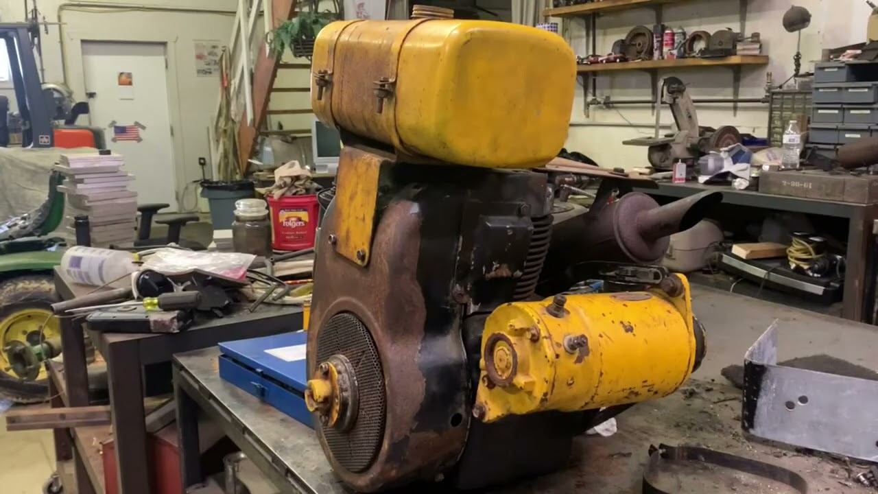 Will It Run??? 1969 Cub Cadet 105 Engine Re Assembly