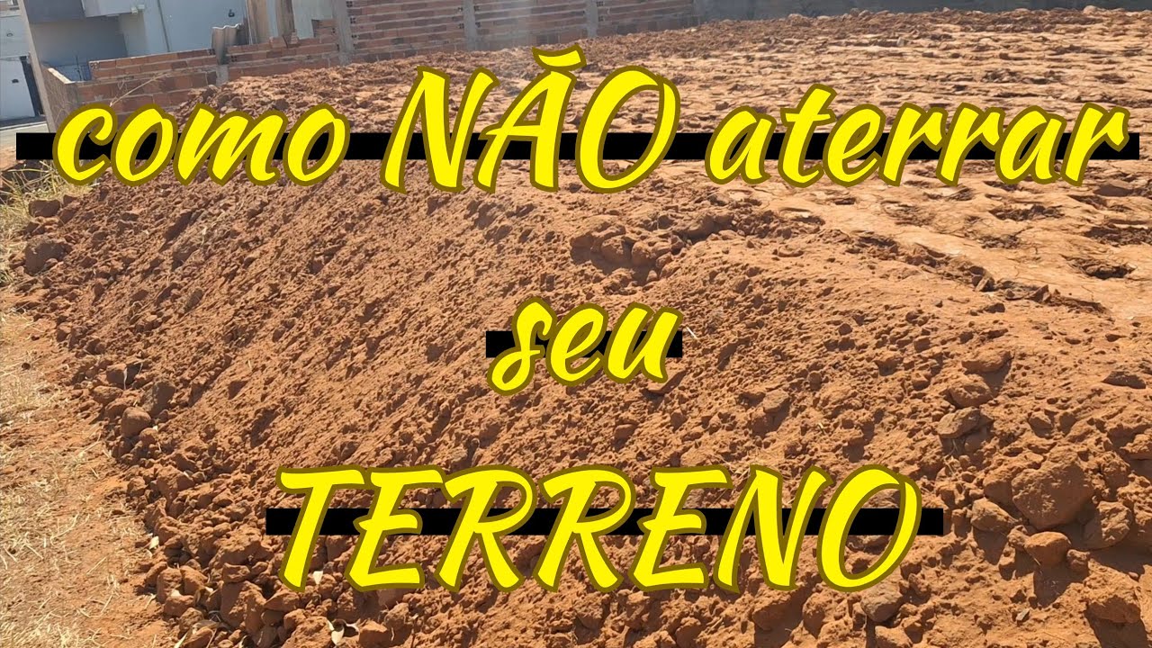 O que não fazer em um aterro!