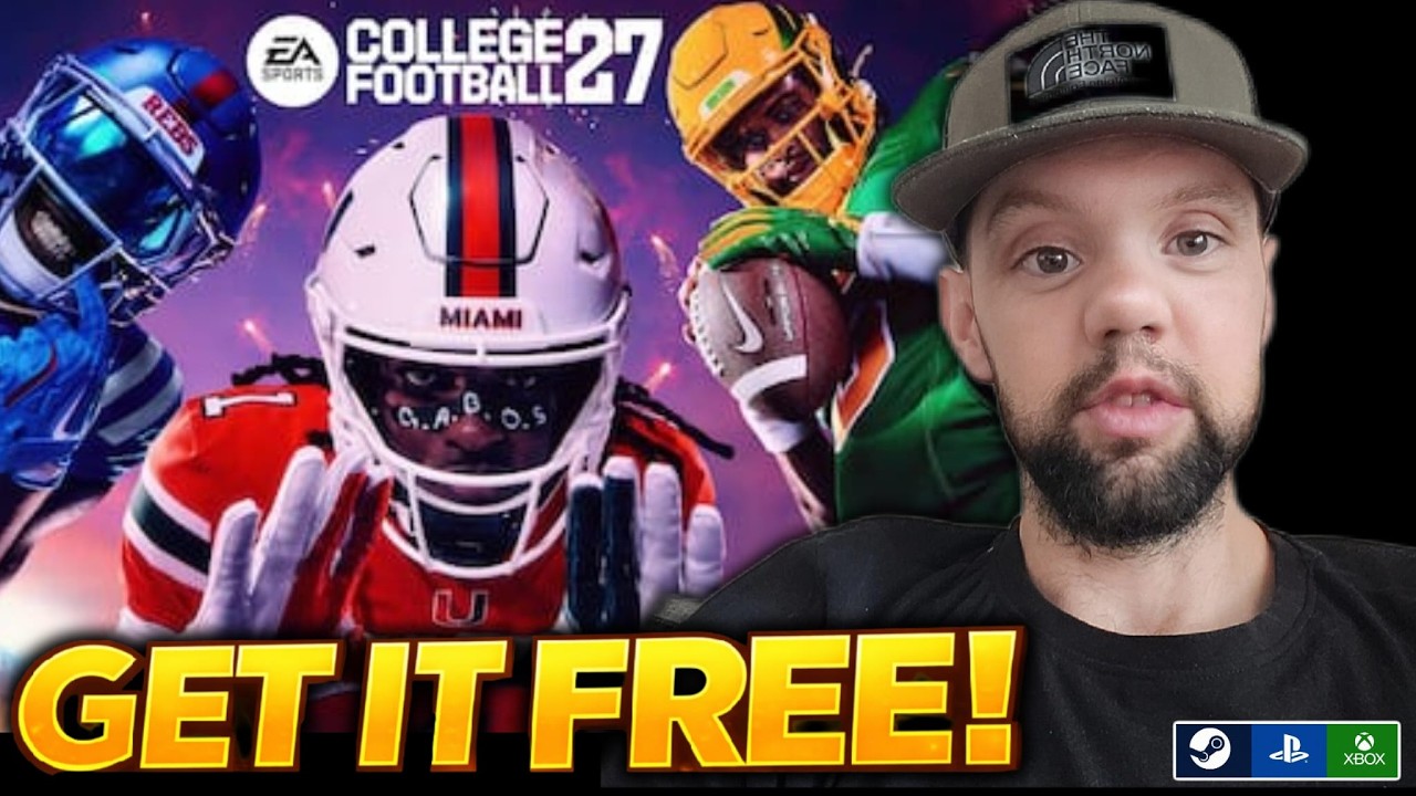 Jak zdobyć College Football 27 ZA DARMO! (PS5, Xbox, PC/Steam) ✅️ CFB 27 DARMOWE POBIERANIE (100%...
