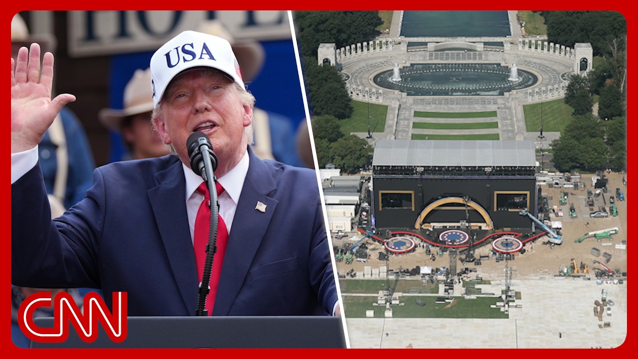 Trump to give 'really long' July 4th speech despite heat wave