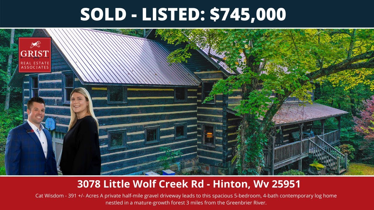SOLD - Cat Wisdom   391 +   Acres   3078 Little Wolf Creek Rd