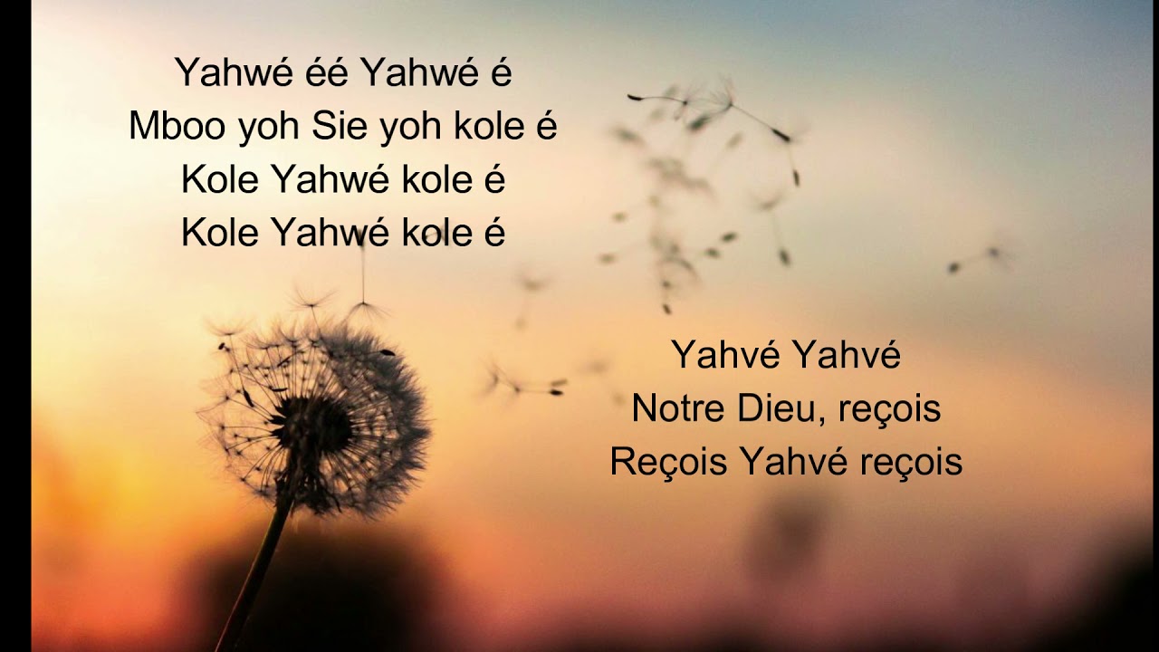 Yahwe kole (Bafang / Cameroun) - Chorale Ch&oelig;ur Joyeux