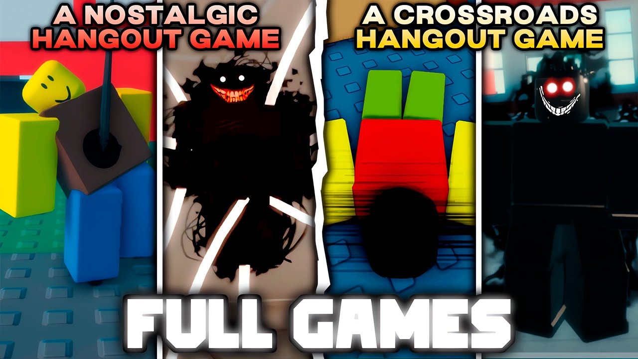 A Nostalgic Hangout Game + A Crossroads Hangout Game - (Full Walkthrough + All Endings) - Roblox