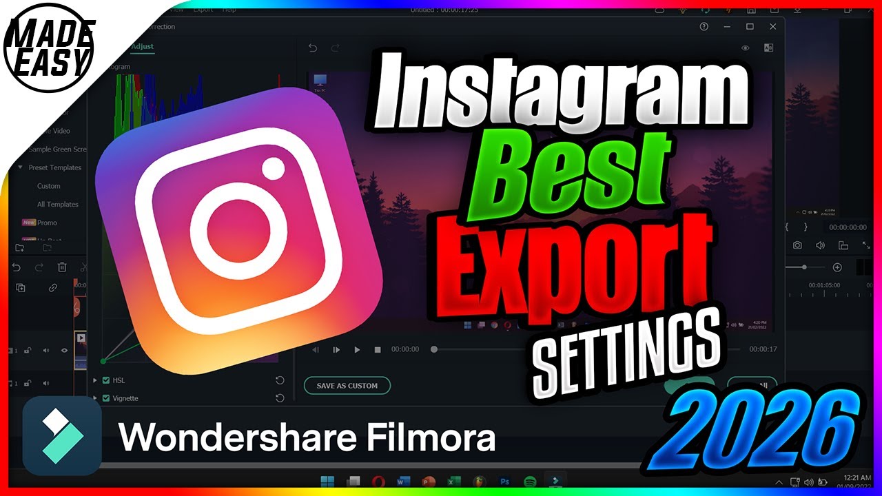 Export Instagram Reels in Highest Quality in Filmora 15 | 2026