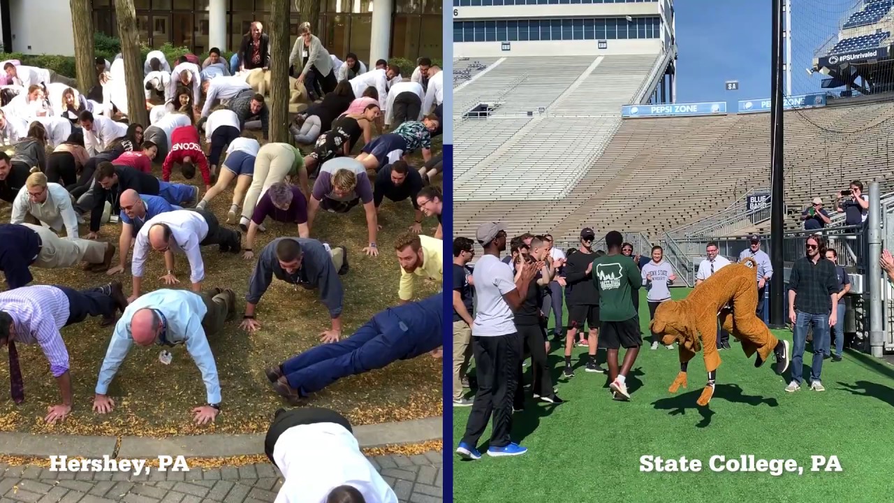 Penn State College of Medicine - Pushup Challenge 2019