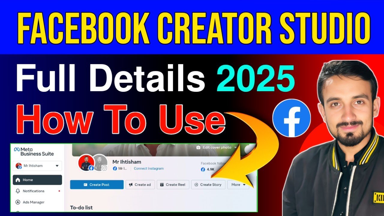 Full Details 🔥 Facebook Creator Studio Full Tutorial | How to use Facebook creator studio