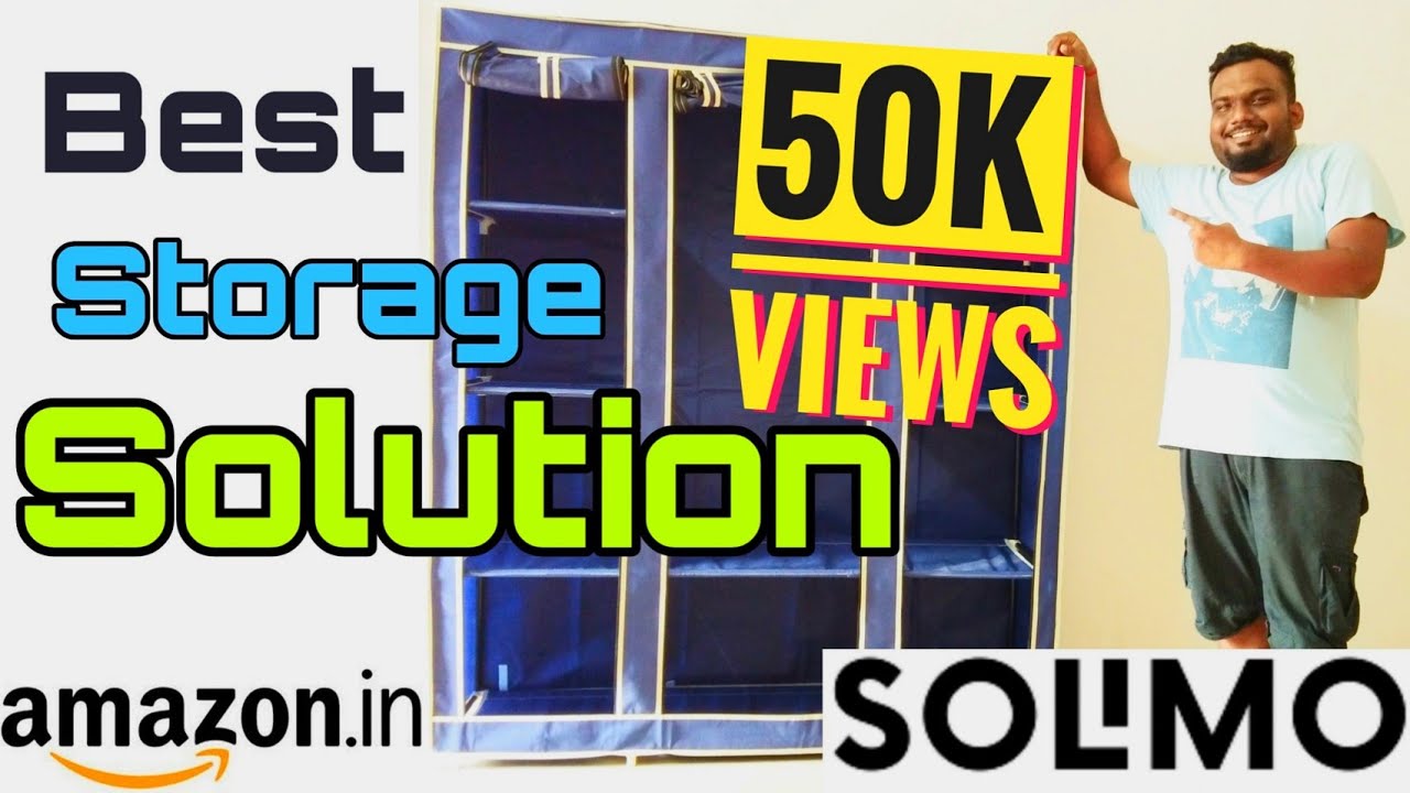 HOW TO ASSEMBLE|PORTABLE WARDROBE|STORAGE SOLUTION|SOLIMO