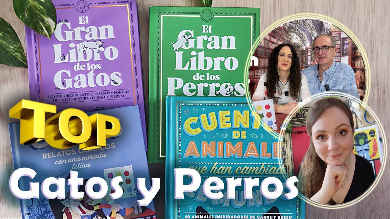 Colección de libros sobre Gatos y Perros de nuestra amiga Maya