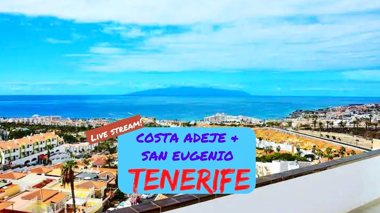 🔴LIVE: Costa Adeje- San Eugenio Alto Tenerife- GREAT LUNCH SPOT☀️
