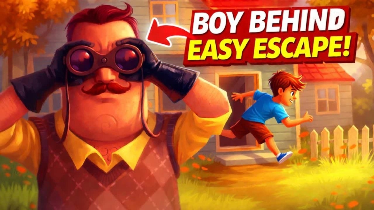 EASY ESCAPE! 😱 | Hello Neighbor Secret Revealed