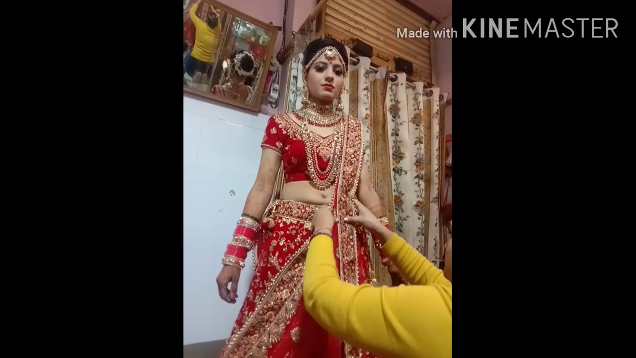 Bridal chunni setup