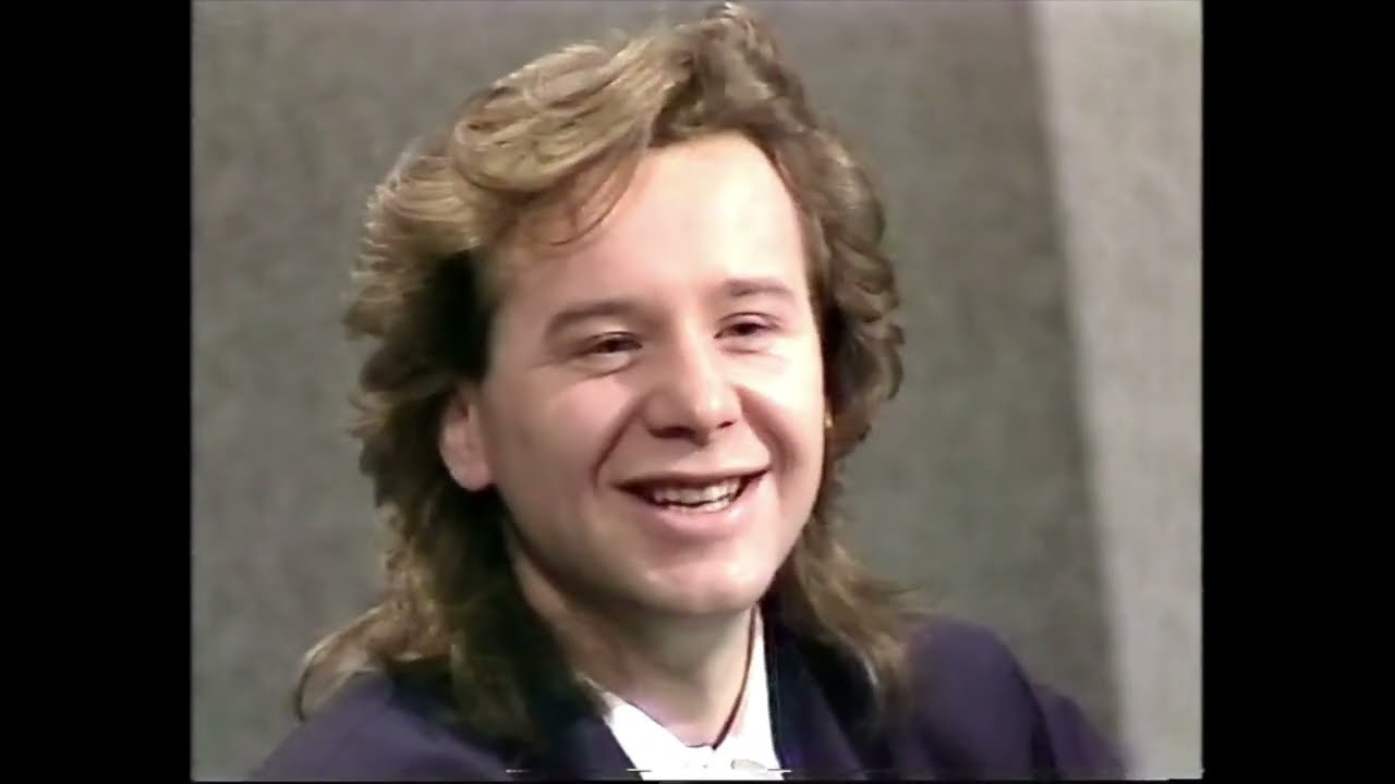 Simple Minds interview Glasgow 1986