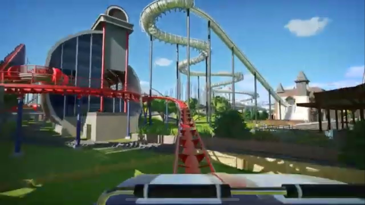 The Big One Pleasure Beach Resort Planet Coaster POV