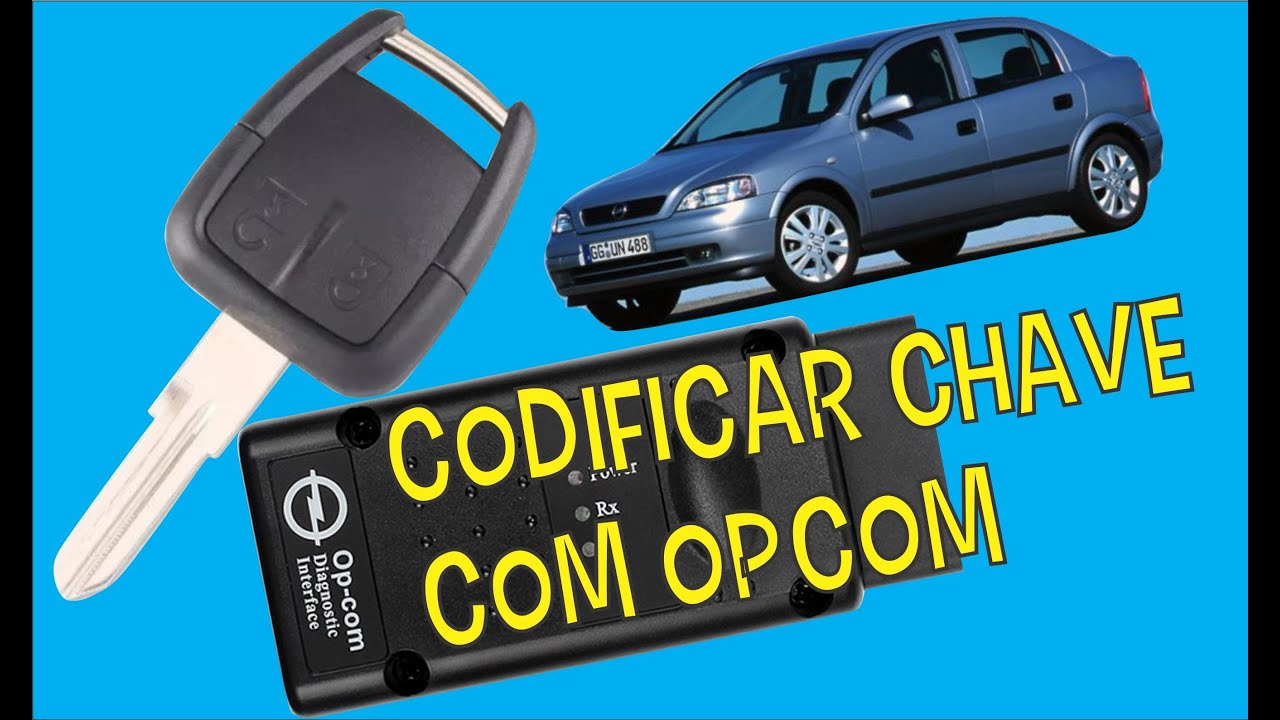 Codificar chave Astra Vectra Zafira - Linha Opel com o OP-COM - Gravar o Transponder no Imobilisador