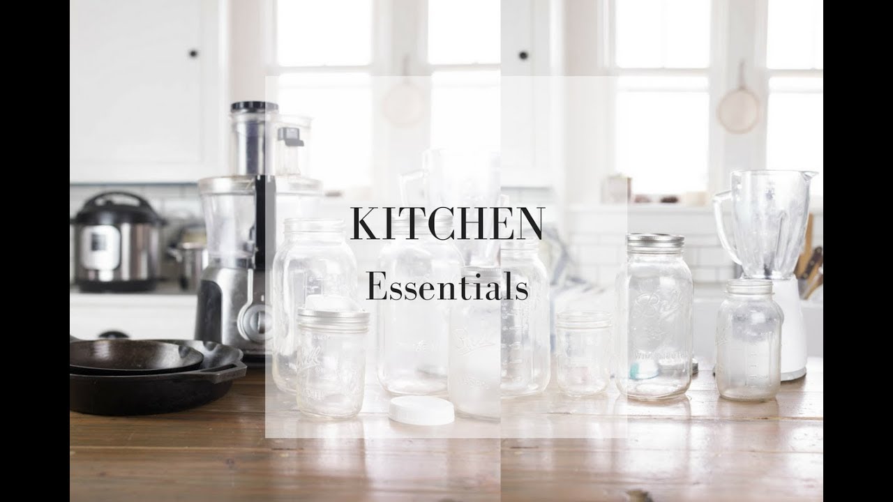 Top Ten Kitchen Essentials for a Traditional Foods Kitchen- Minimalist Kitchen Essentials List