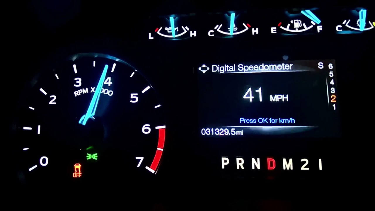 Ford 6.2. 0-120 MPH