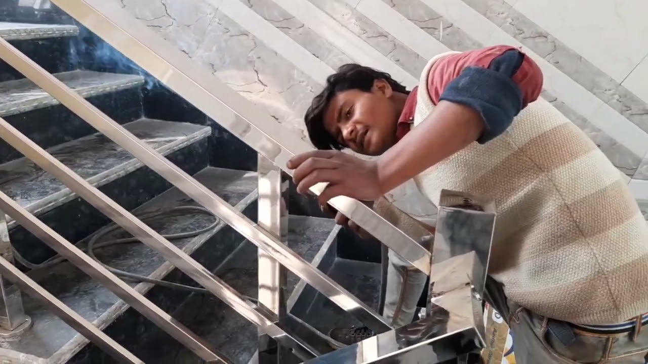 Jeene# Ki #railing #first #quality# Jindal #304# please# Hamare #channel #ko #subscribe #Karen👍