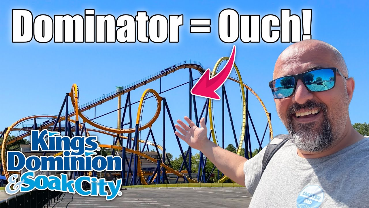 First Time at Kings Dominion - A Roller Coaster Adventure!
