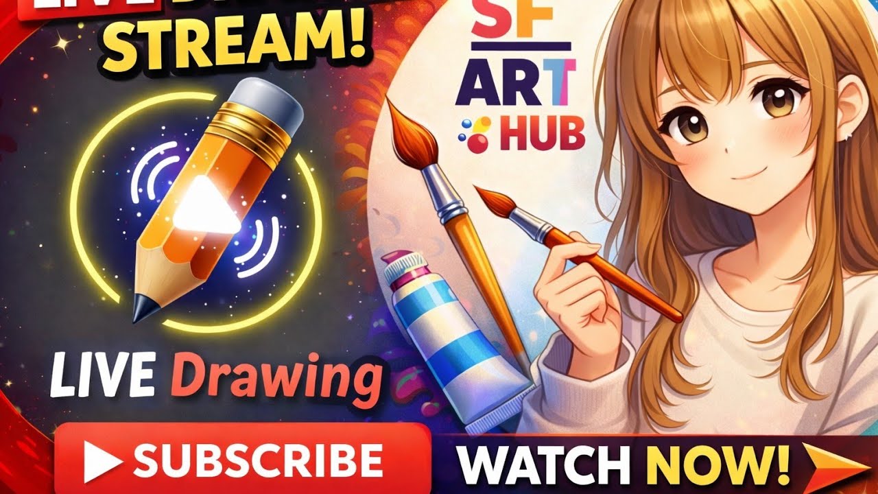 ART HUB SF  is live! subscribe to My YouTube channel 👍 👍👍