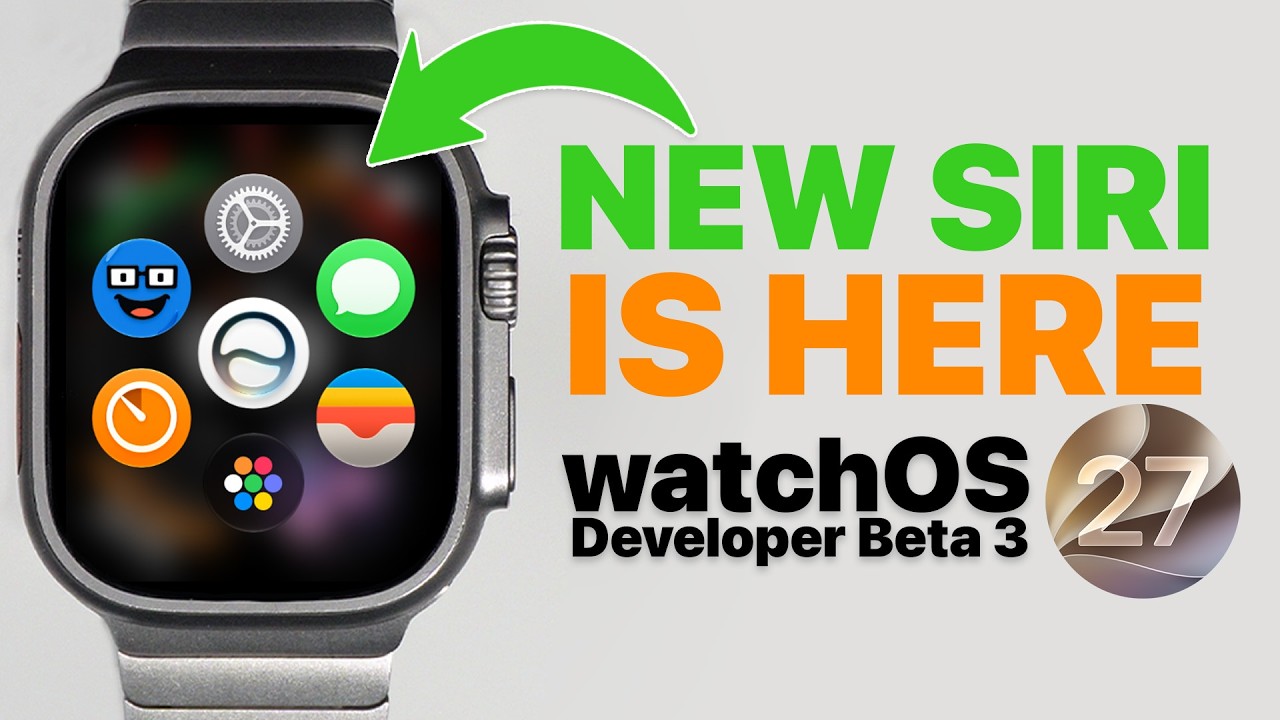 watchOS 11 Beta 3: Обзор новой Siri!